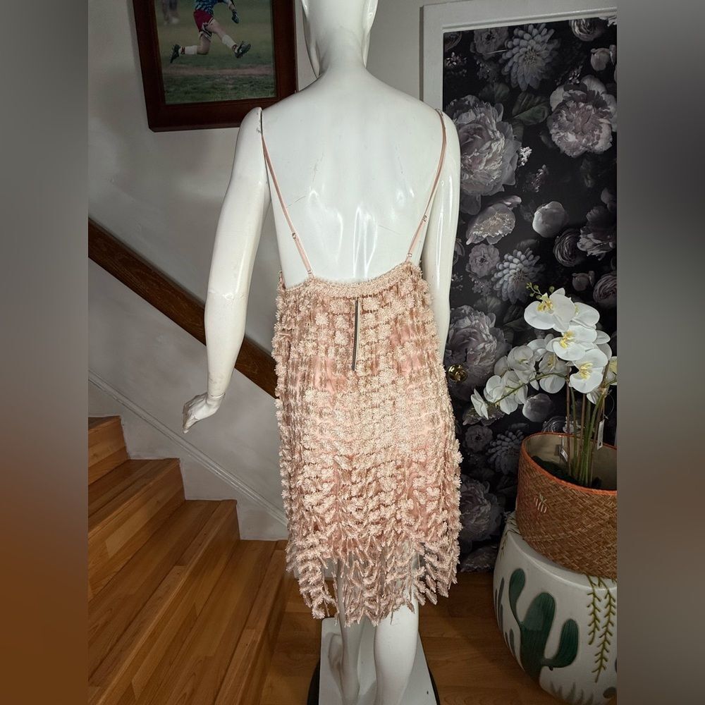 Anthropologie x Saylor Fringe Mini Slip Dress/ size XS - Picture 10 of 14
